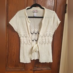 April Cornell 100% cotton knit Women's  Summer Sweater Vintage Size Medium